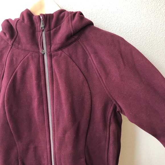 COPY - Lululemon Scuba Hoodie IV Garnet Size 6 - Picture 8 of 8